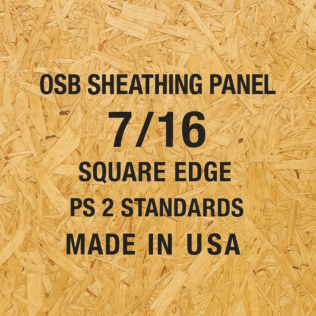 OSB Sheathing Panel - 7/16