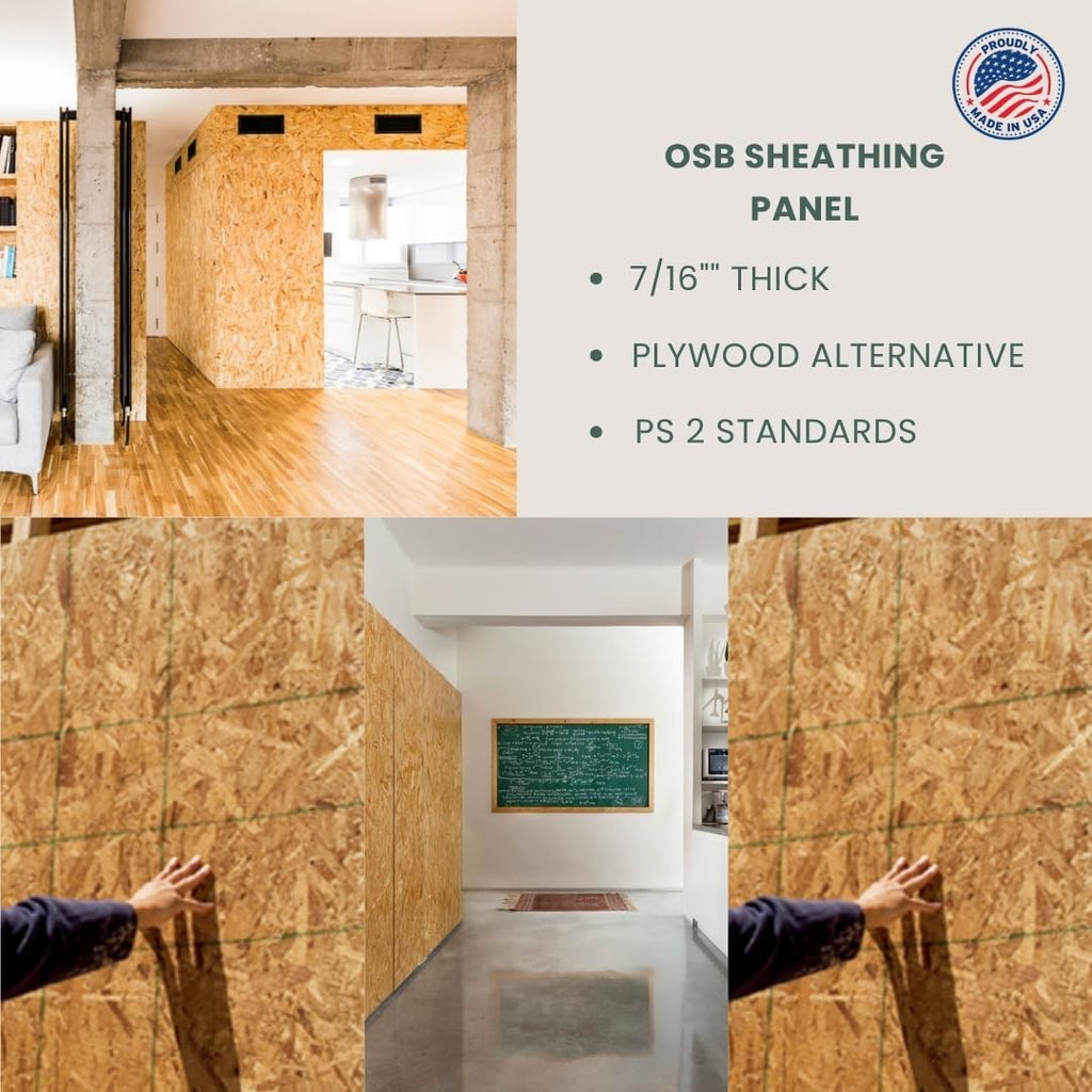 OSB Sheathing Panel - 7/16