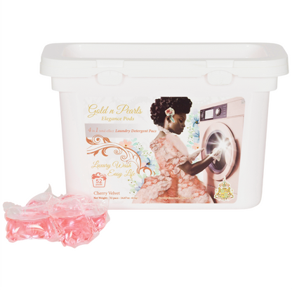 Gold n Pearls 4-in-1 Laundry Detergent Pods - Lavender Silk (52 Pods)