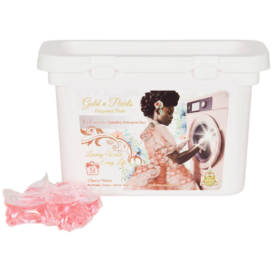 Gold n Pearls 4-in-1 Laundry Detergent Pods - Lavender Silk (52 Pods)