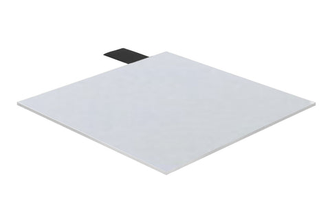 Acrylic Sheet - White Opaque - 1/2 inch thick