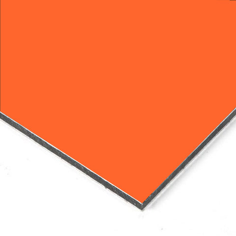 ACM Sign Panel - Orange - 1/8 inch thick