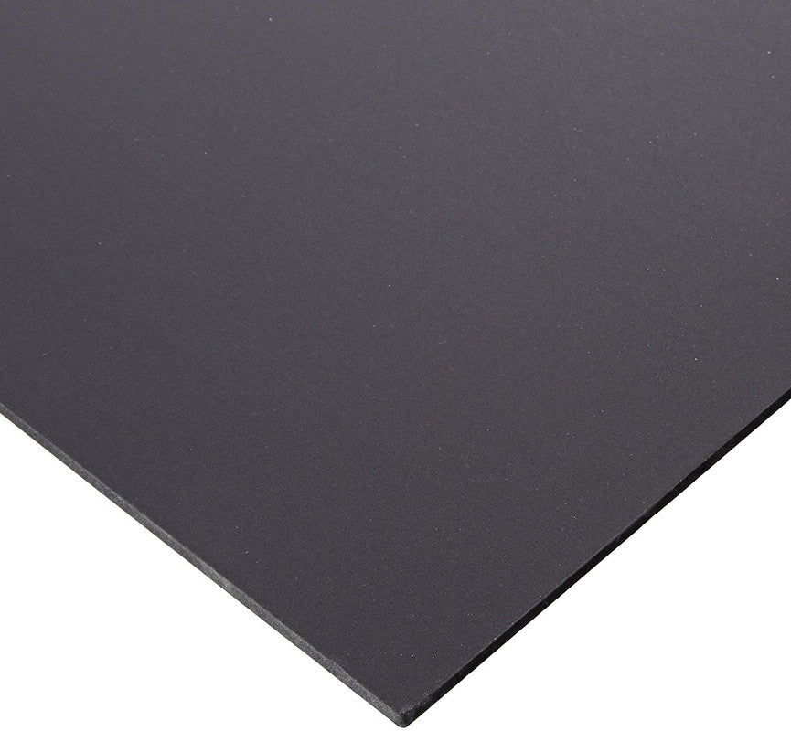 PVC Foam Board - Black - 1/8 inch thick
