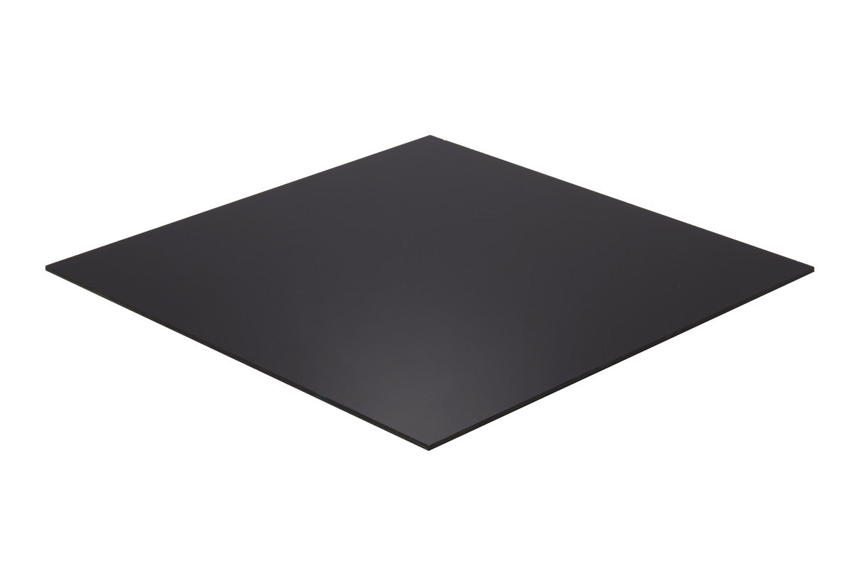 Acrylic Sheet - Black - 1/2 inch thick