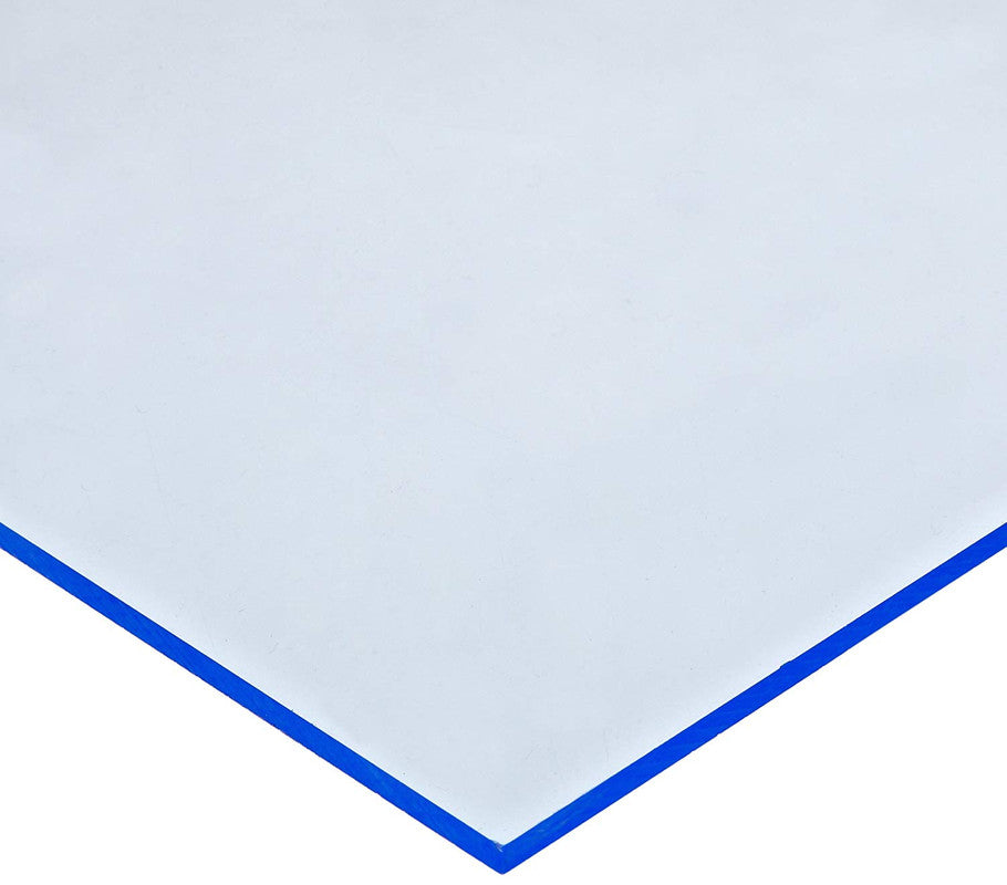 Acrylic Sheet - Blue Fluorescent - 1/4 inch thick