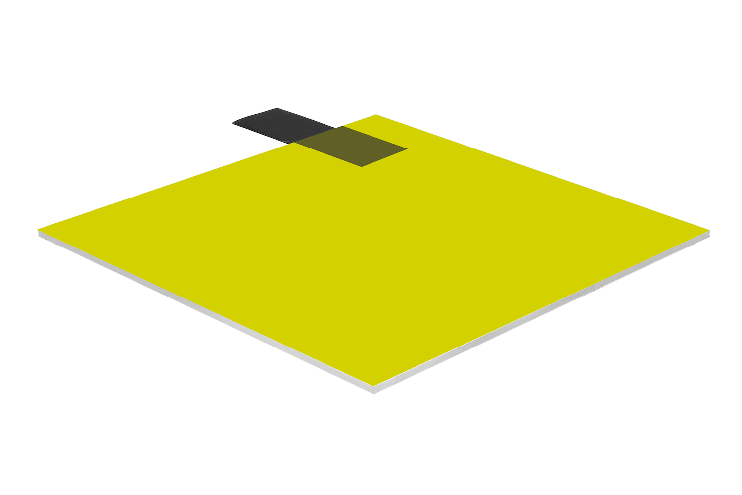 Acrylic Sheet - Yellow Transparent - 1/8 inch thick